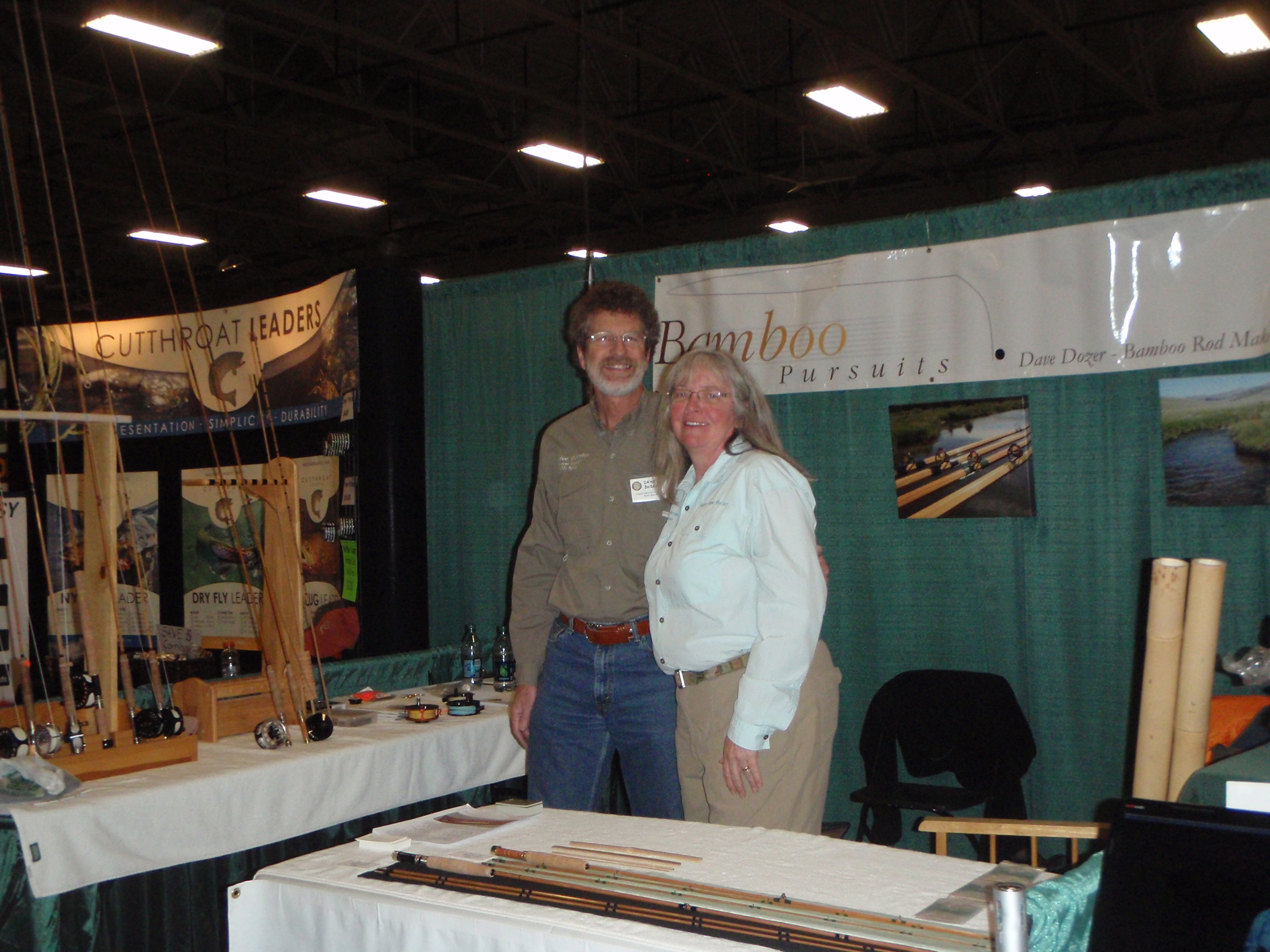 My Booth at the 2013 Boise Fly Fishing Expo